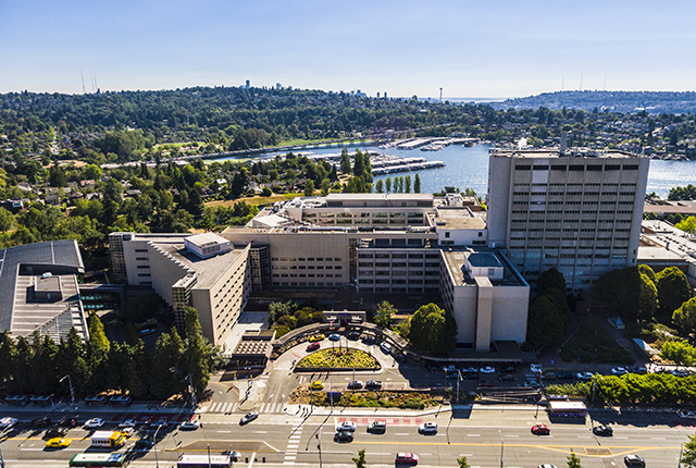 Drone view of UW Medical Center