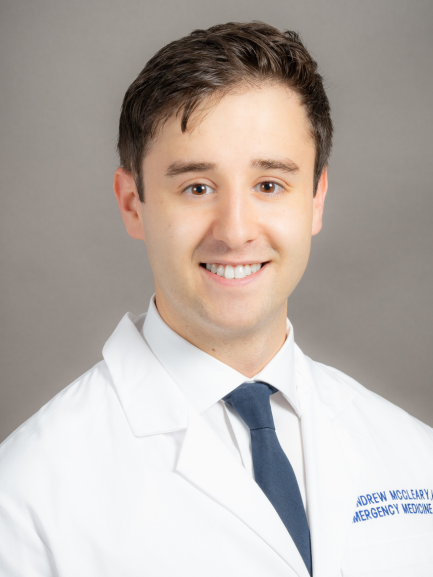 Paul McCleary whitecoat headshot photo