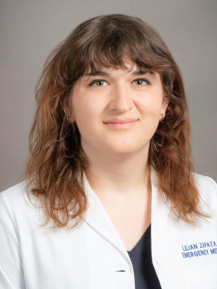 Lilian Zapata whitecoat headshot photo