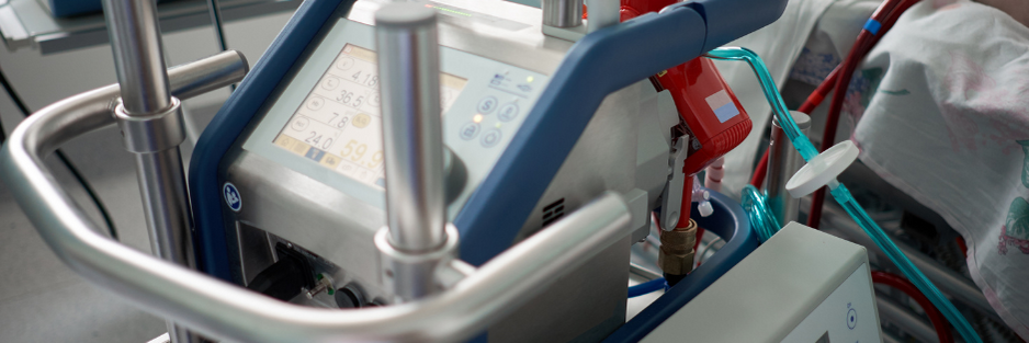 Stock photo of an ecmo machine