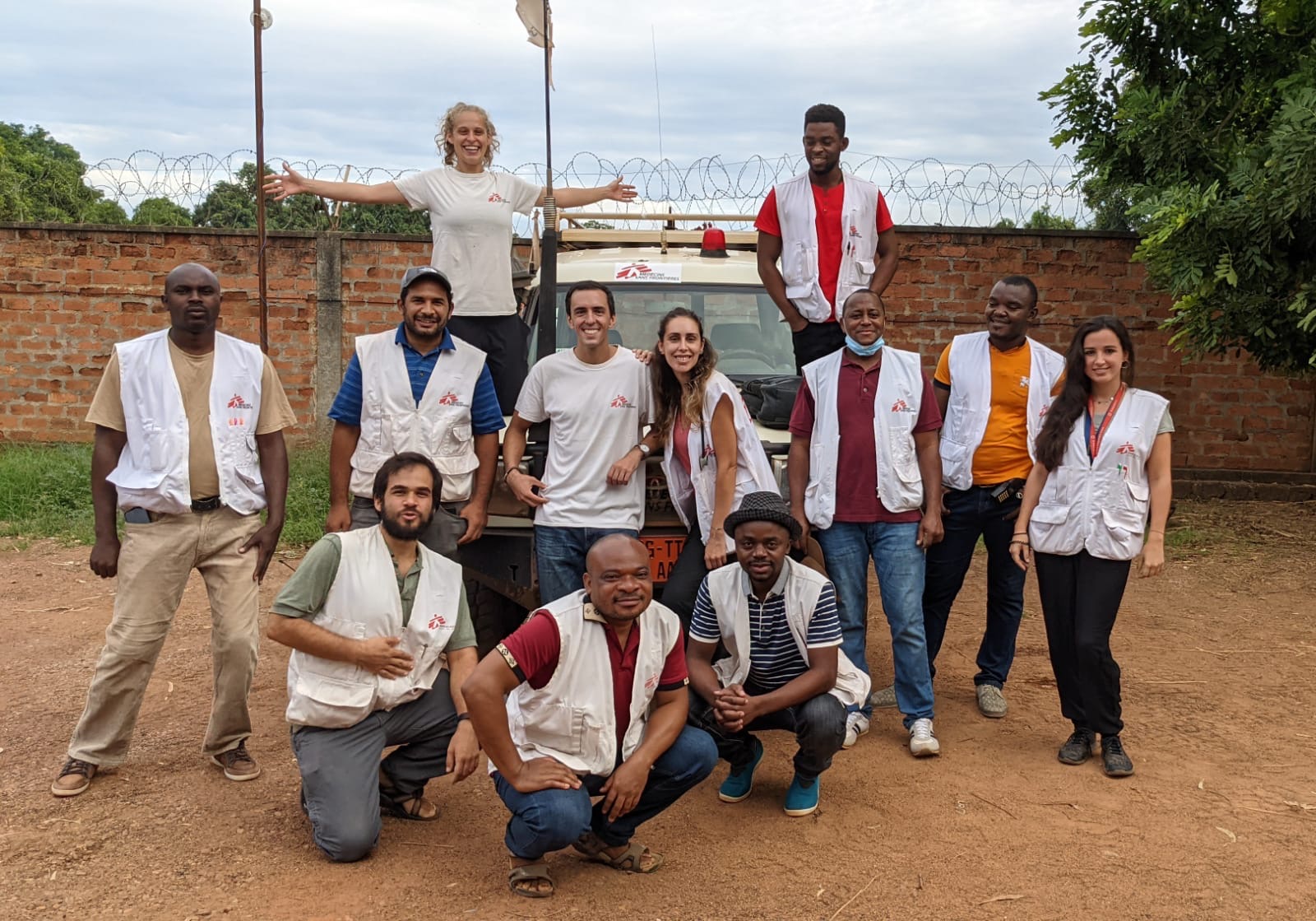 GEMRH Fellows with Doctors Without Borders Team