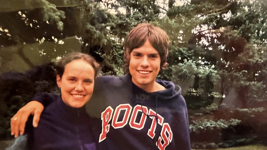 Dr. Jamie Shandro and her brother Tim