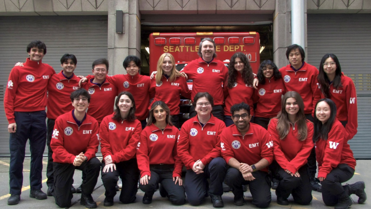 The UWEMS team photo